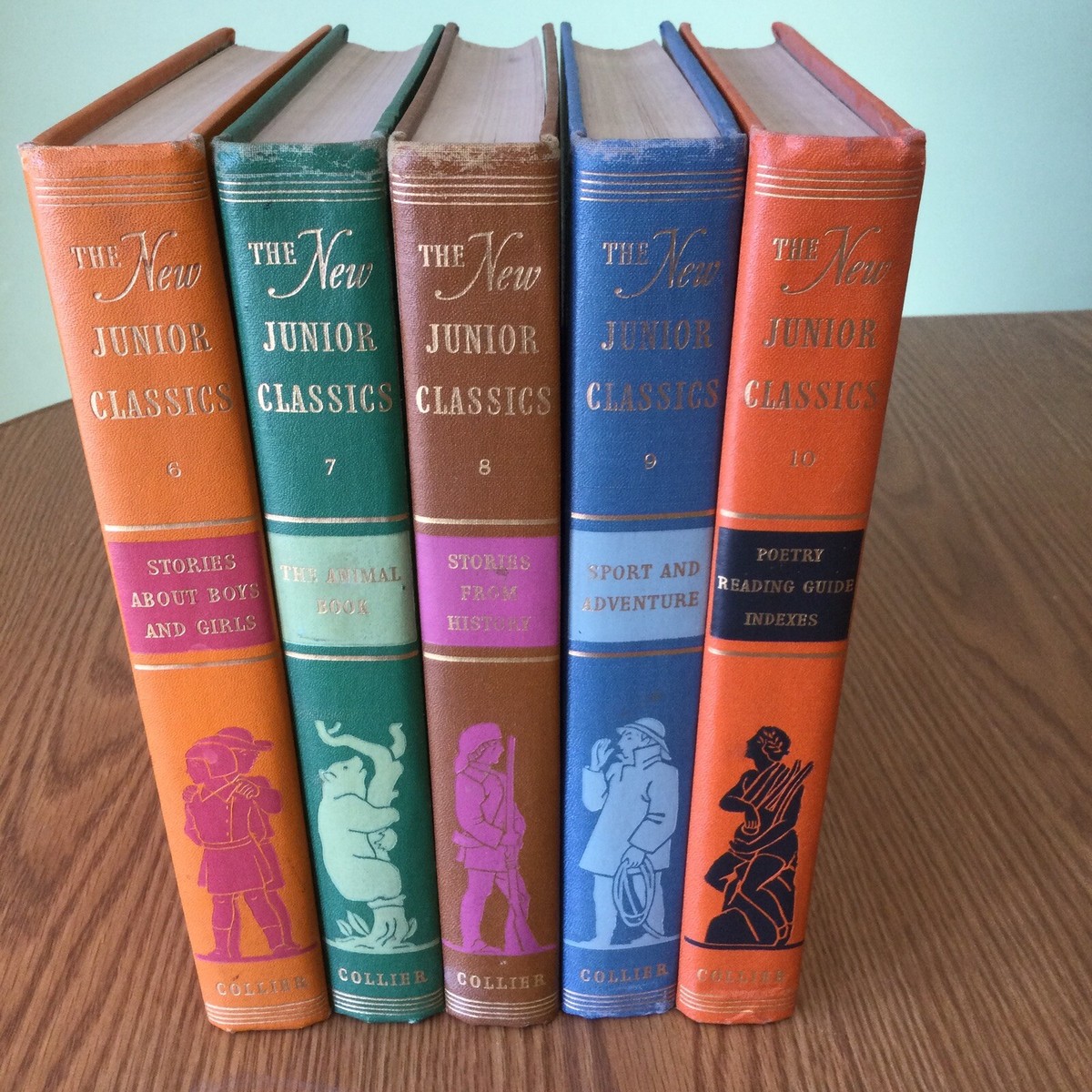 Vintage The New Junior Classics by Collier Vol. 6-10