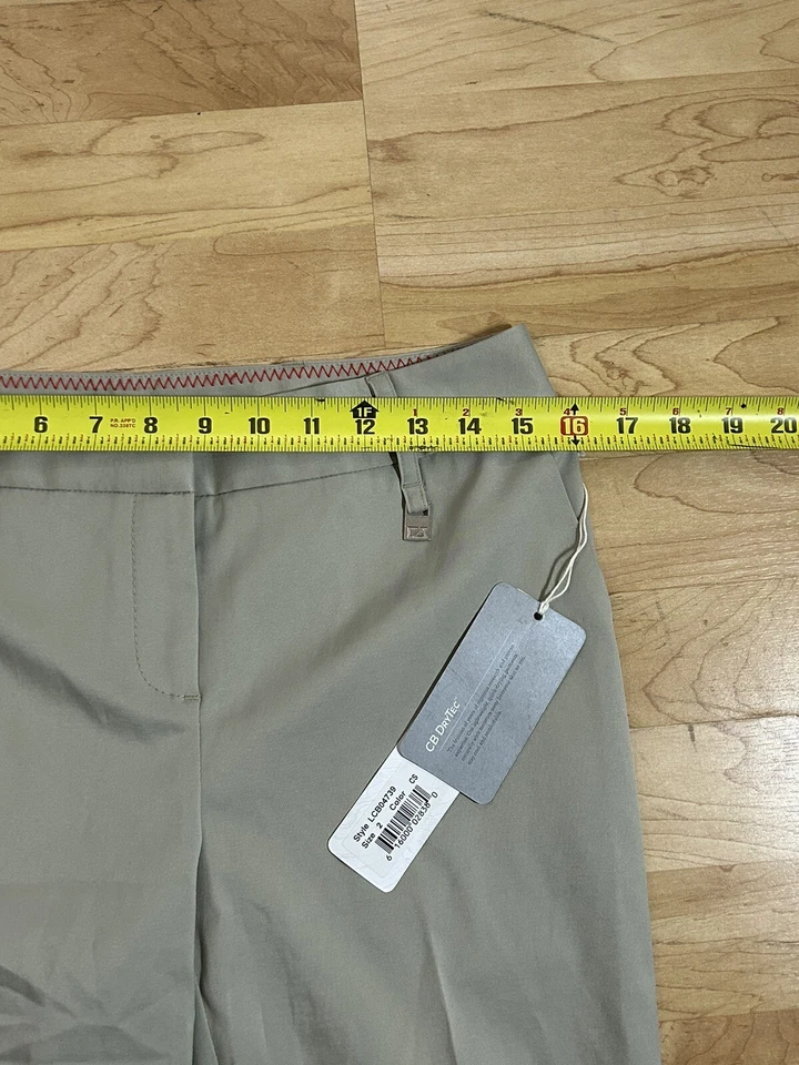 Notre Dame Cutter & Buck Golf Shorts Womens Size 2 - Image 4 of 4