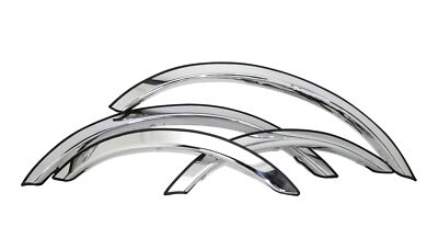 03-10 Mercury Grand Marquis Chrome Fender Trim Short