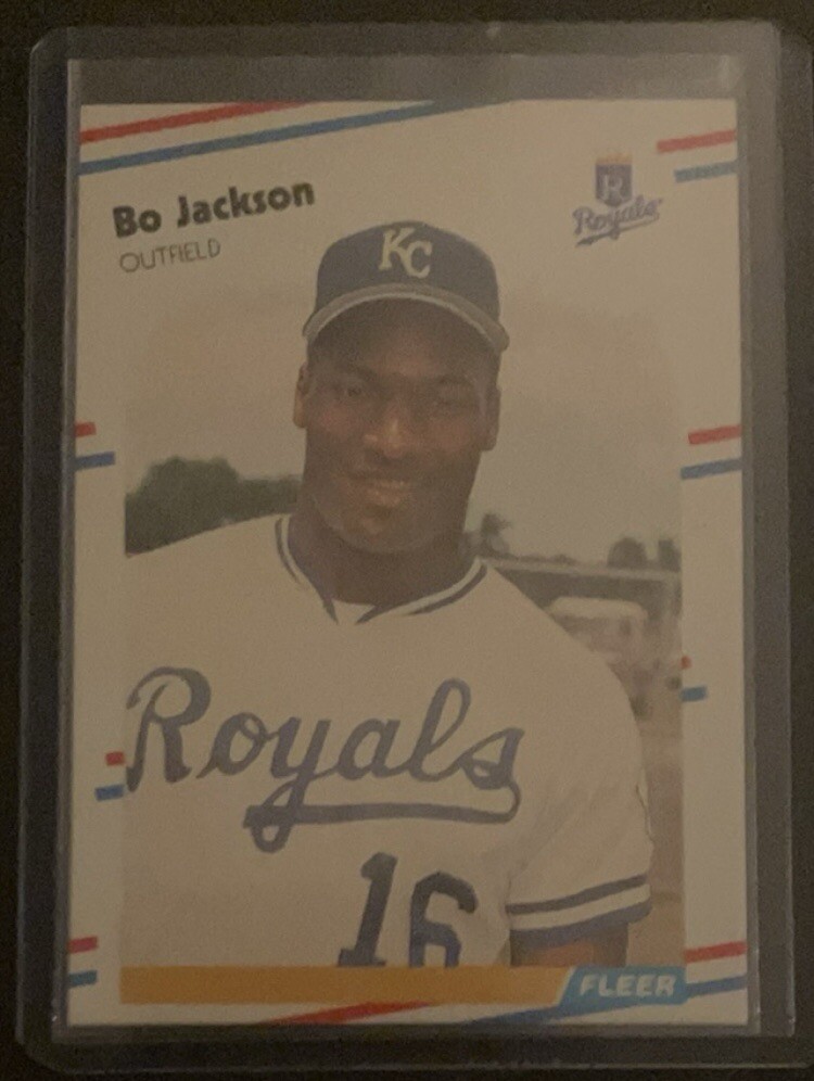 1988 Fleer Glossy #260 BO JACKSON Kansas City Royals PSA 9 MINT
