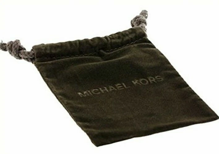 NUEVOS PENDIENTES GANCHO DISCO MICHAEL KORS TONO ORO ROSA PAVÉ CRISTAL MK LOGO MKJ4796 Foto 3 de 3