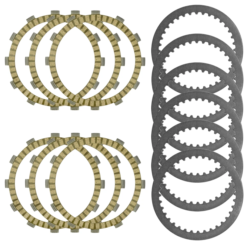 Embrague fricción y placas de acero para Suzuki TS250 1973-1981 / RM370 1976-1977 Foto 4 de 4