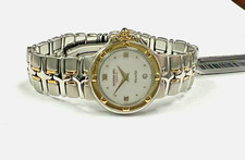 Raymond Weil Parsifal 27mm 9990-STG-00300 Two-tone MOP Date Dial Women Watch