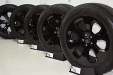 20"  LAND ROVER DEFENDER FACTORY WHEELS RIMS BLACK 255/60R/20 TIRES