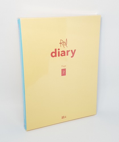 BOL4 BOLBBALGAN4 2nd Mini Album [RED DIARY PAGE.2] CD+Booklet+Graphic Sticker - Bild 1 von 3