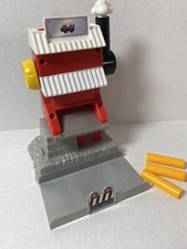 GeoTrax Pipe Works Building Tracktown Railway with Pipe