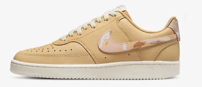 New! Nike Crt Vision Low White & Sesame Shoes. Size 8.5 DX3734-200