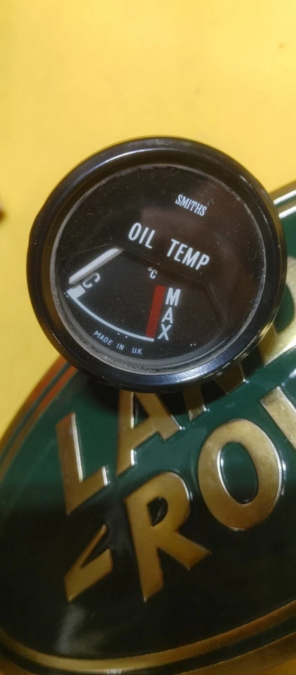 Medidor de temperatura de aceite Land Rover NOS Range Rover Classic Series 1 OEM RTC2493 Foto 4 de 4