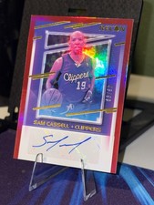 2020-21 Panini Recon Recon Signatures Red /99 Sam Cassell #RS-SAM Auto