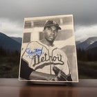 Pedro Sierra Signed 8x10 Photo Detroit Stars Negro League Baseball Autograph — photo 1