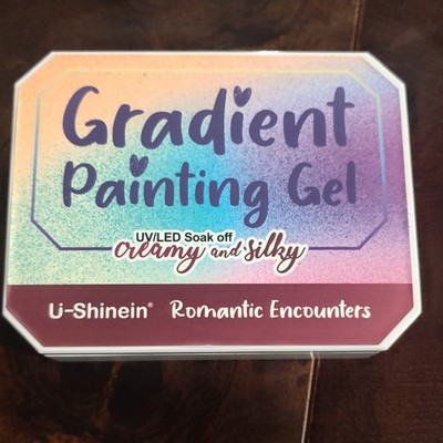 U-Shinein Gradient Painting Gel Multicolor Gradient Romantic Encounters Set