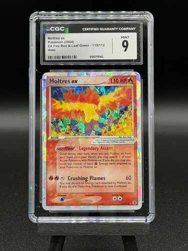 Moltres ex graded CGC 9 for sale on eBay