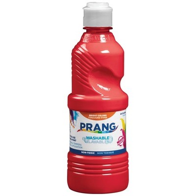 Prang Washable Red Paint 16 Fl Oz Ready to Use Non Toxic for Kids and Crafts