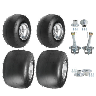 5'' Wheel Tire Combo 10x4.50-5 11x7.10-5 ATV Quad Racing Go Kart Buggy Drift Cart