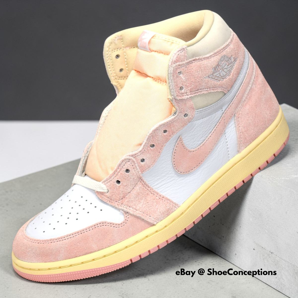 Size 11 - Air Jordan 1 Retro OG High Washed Pink W for sale online