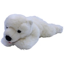 Smiki Eisbär, liegend Kuscheltier 30cm Gebraucht