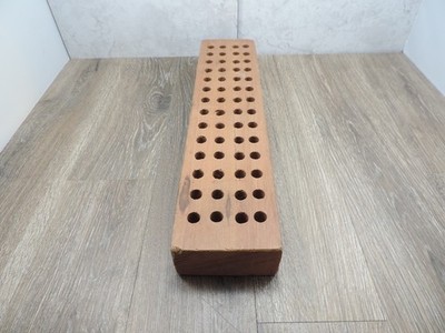 Ed Coy Wood Loading Block Hold 56 Rounds 0.42'' Dia Holes