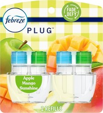 Plug In Air Freshener, Odor-Fighting Scented Oil Refill,