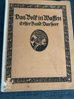 German printed military book describing WW1 tactics and 80 pages of photos