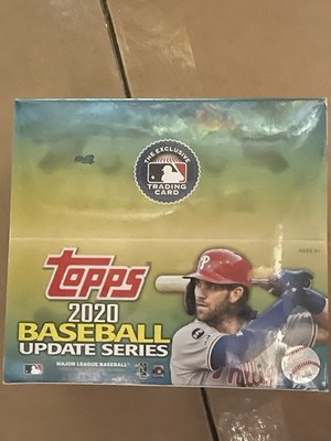 2020 Topps Update Factory Sealed Retail 24 Pack Box