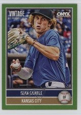 2026 Onyx Vintage Green 19/40 Sean Gamble #OV-SEGA 0j81