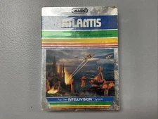 ATLANTIS, Intellivision, Imagic, New Factory Sealed, Fantastic Shape For 1982