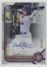 2022 Bowman Chrome Prospect Refractor 354/499 Parker Chavers #CPA-PC Auto 10no