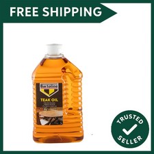 Teak Oil 2L, Deep Penetrating Wood Oil for Outdoor and Indoor Furniture, Gard... 18.00 per litre