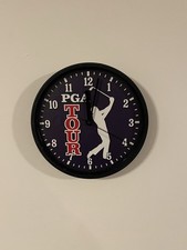 PGA Tour Champions Golf Wall Clock