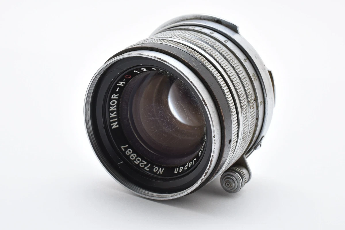 Nikon NIKKOR-H・C 5cm F2 L39 50mm ｜D219 Repair: Nikkor-H.C 5cm f/2 (Blackbelt) | Richard Haw's Classic