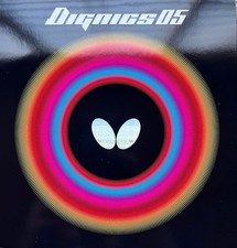 Dignics 05 Black Thick Table Tennis Rubber - Excellent , 1 Month Used