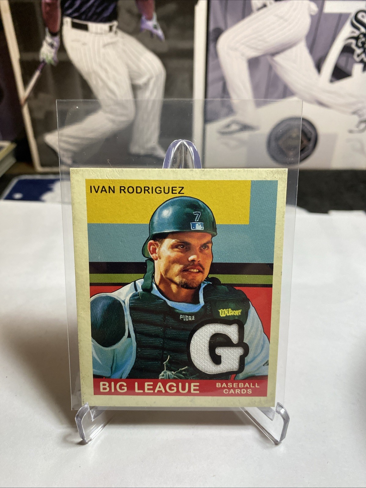 2007 Upper Deck Goudey - Ivan Rodriguez #7 Memorabilia (MEM) Detroit Tigers