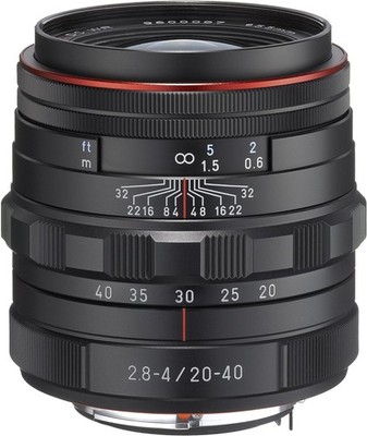 PENTAX HD DA 20-40MM F/2.8-4.0 ED OBJEKTIV SCHWARZ DSLR KAMERA ZOOM PRIME BEST NEW ONE