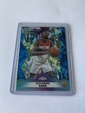 2024-25 Topps Chrome Basketball Sapphire Selections Alexandre Sarr RC Case Hit