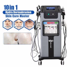 10 IN Facial Water Hydra Dermabrasion Hydro Jet Aqua Skin Deep Cleansing Machine