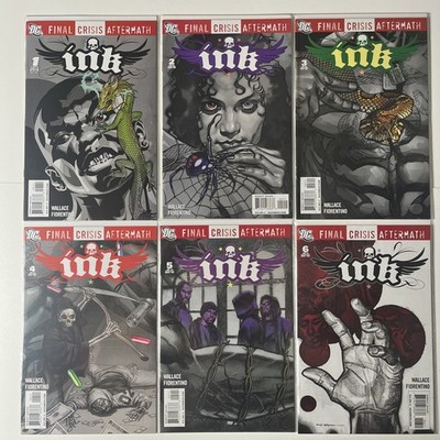 FINAL CRISIS AFTERMATH: Ink #1-6 Complete Series - 2009 Mini-Series VF/NM