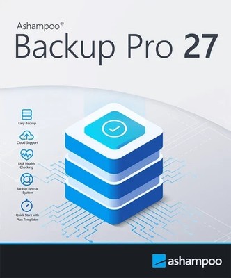 Ashampoo Backup Pro 27 Dauerlizenz für 1 PC Garantie Download TOP !