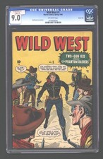 Wild West  1   CGC 9.0 Off-White Pages   Carson City Pedigree