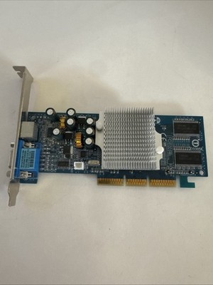 Nvidia GeForce 4 MX4000 128MB AGP Video Card VGA S-Video ASLMX4000 Tested