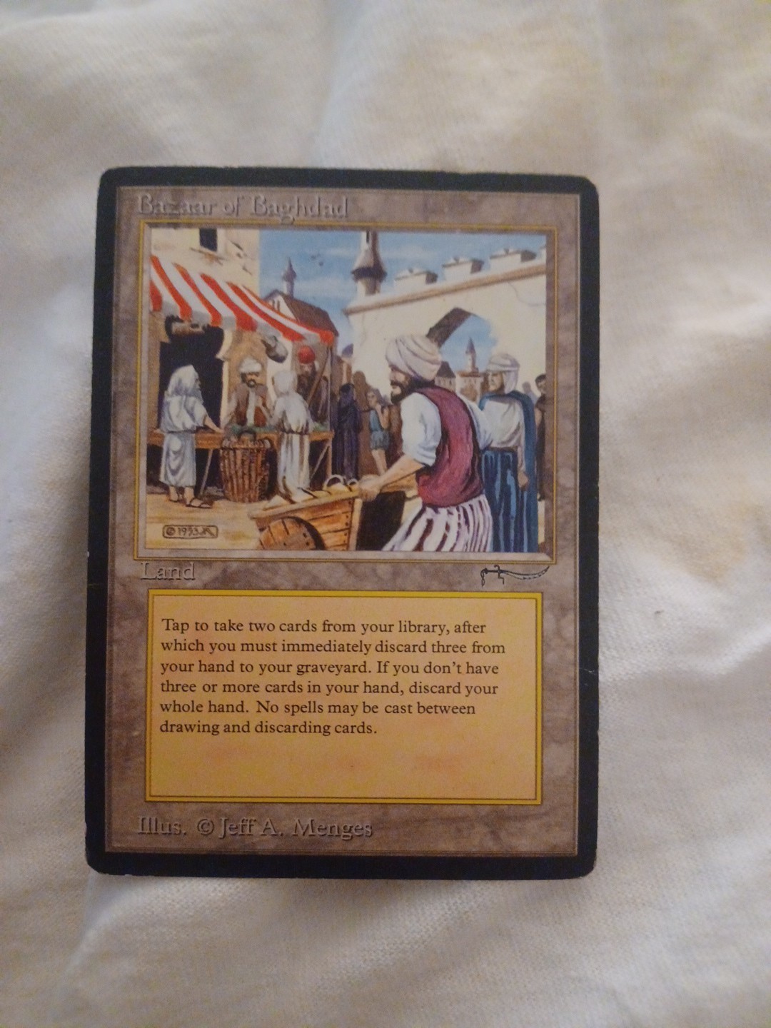 Bazaar of Baghdad Arabian Nights -Magic The Gathering