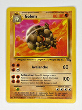 Pokémon TCG Golem Fossil, Card 36/62, Regular 1999 Wizards Base Set on eBay