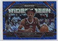 2023 Prizm Draft Picks Widescreen FOTL Blue Shimmer 17/19 Nick Smith Jr #4 5i3