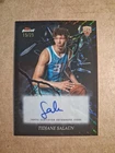 2024-25 Topps Finest Tidjane Salau Auto Black Refractor /25 RC Hornets Rookie