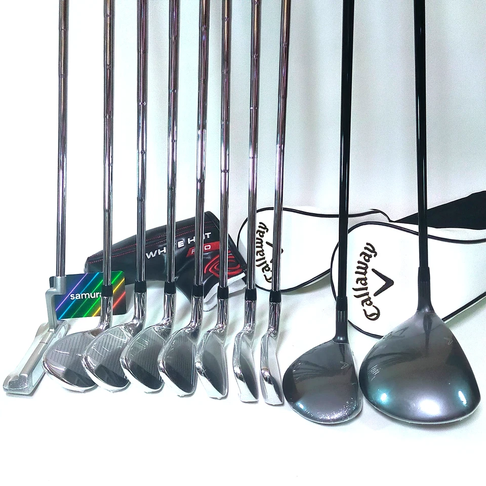 Callaway Warbird 10‑Pc RH Golf Set Steel Driver, Fairway, Irons, Putter No Bag - Image 2 of 4