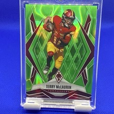 2025 Panini Phoenix Teal Pyramids Terry McLaurin #57 /225 Commanders NFL