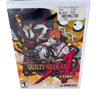 Guilty Gear XX Accent Core - Nintendo Wii Video Game Let's Rock Heaven or Hell!