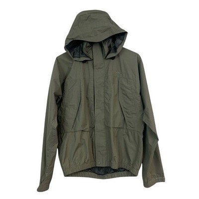 Simms Fishing Products GORE-TEX Men size S Olive Green Jacket Gorpcore Fisherman