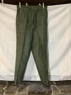 Vintage U.S. Army Pants OG 107 Type 1 Vietnam Sateen Size 32x35