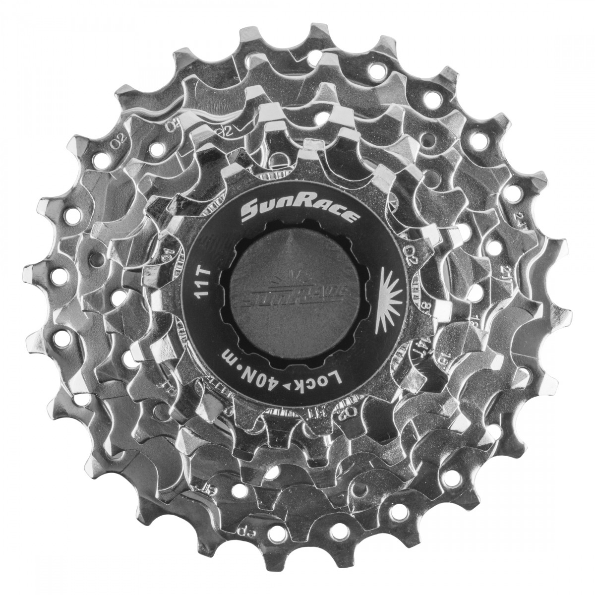 Sunrace CS-R63 11-24t 7-Speed Cassette with Steel Cogs - Super Fluid Drive 4490₽