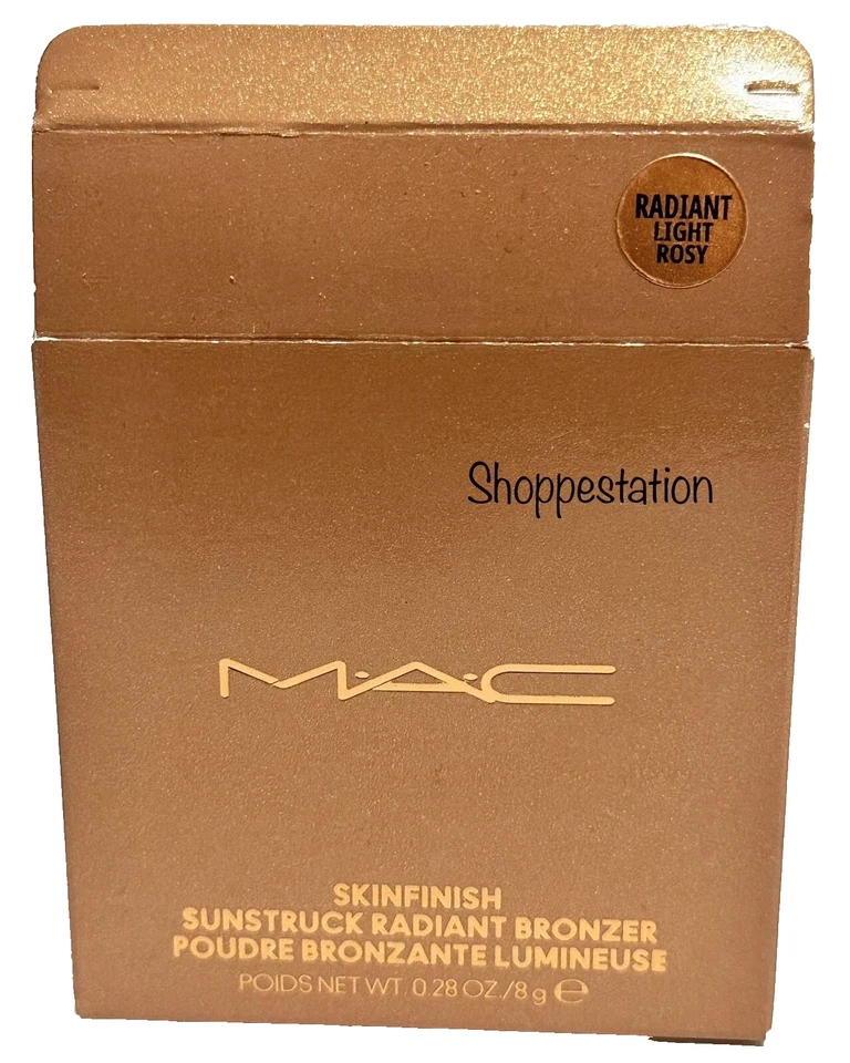 MAC Skinfinish Sunstruck Radiant Bronzer Light Rosy 0.28oz New - Image 2 of 4